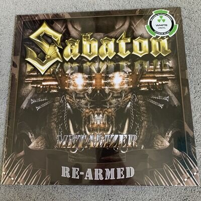 Metalizer Re-Armed [White Vinyl] by Sabaton (Record, 2021) New Sealed