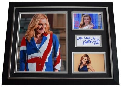 Katherine Jenkins Signed Autograph framed 16x12 photo display Music Wales COA