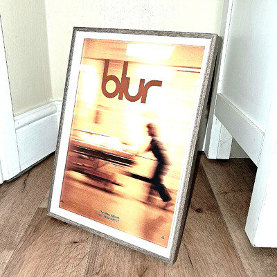 BLUR Vintage Framed 1997 Album Promo A4 Magazine Advert Indie Britpop