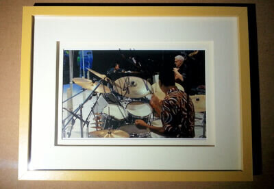 Jack Dejohnette Genuine signed autograph print picture from Jarret Peacock trio