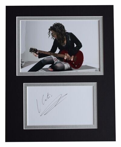 Katie Melua Signed Autograph 10x8 photo display Music Memorabilia AFTAL & COA