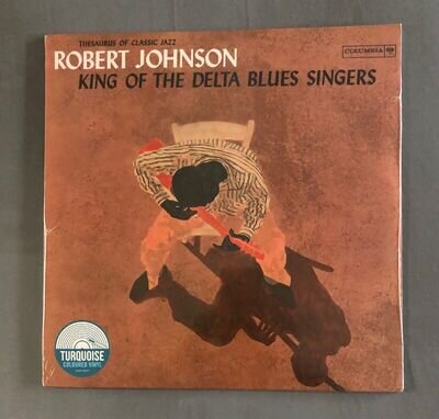 Robert Johnson-King Of The Delta Blues Singers Limited Turquoise Vinyl New/Seale