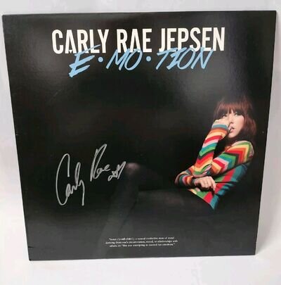 Carly Rae Jepsen Emotion Signed Vinyl Record Rare Autographed