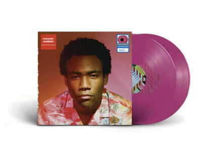 CHILDISH GAMBINO Because the Internet 2x 12" Pink Toes Coloured Vinyl LP SEALED