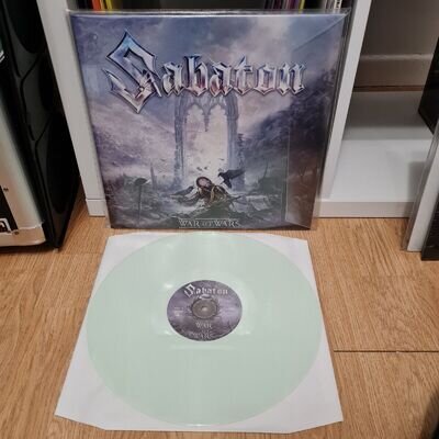 Sabaton The War to End All Wars VINYL / LP - MINT GREEN RARE.