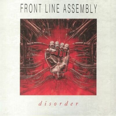 FRONT LINE ASSEMBLY - Disorder - Vinyl (limited red & black splattered vinyl LP)