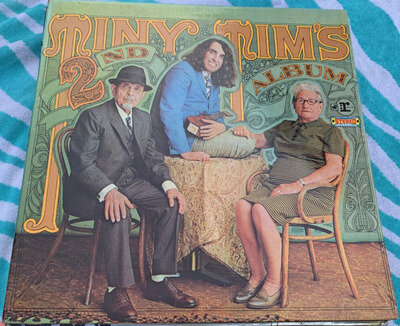 Tiny Tim, Tiny Tim's 2nd Album vinyl LP in gatefold sleeve, 1969