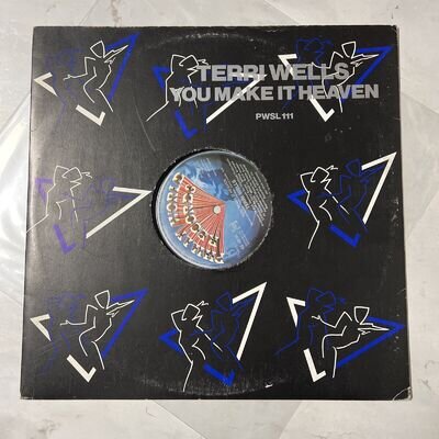 Terri Wells - You Make It Heaven (12") Vinyl. Funk & Soul 1983 VG+