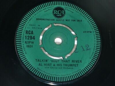 AL HIRT & HIS TRUMPET. TALKIN' ABOUT THE RIVER. RCA 1294 (RARE DEMO)