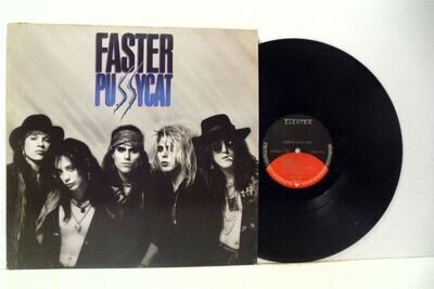 FASTER PUSSYCAT faster pussycat self titled LP EX-/EX-, 960 730-1, vinyl, album