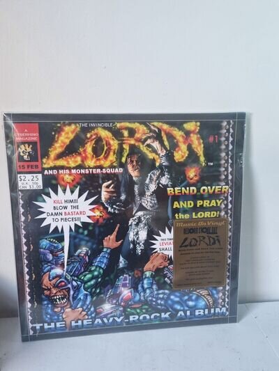 Lordi: Bend Over And Pray The Lord SILVER 2LP Vinyl RSD 2024 New & Sealed Ready