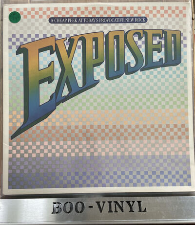 Various - Exposed: A Cheap Peek At Today's Provocative New Rock (2xLP, Comp