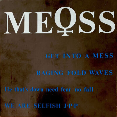 MESS - GET INTO A MESS 7” FLEXI JAPAN HARDCORE PUNK 1986 DEATHSIDE GISM LIPCREAM