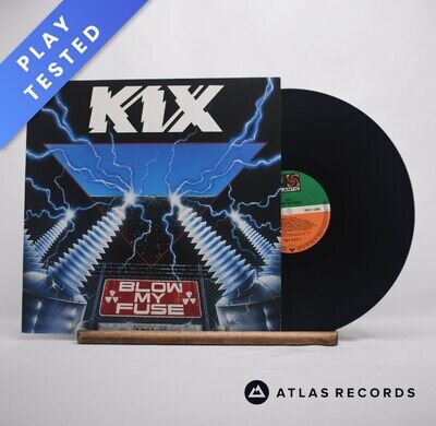 Kix Blow My Fuse 1-A 1-B LP Album Vinyl Record 1988 781 877-1 Atlantic - EX/EX