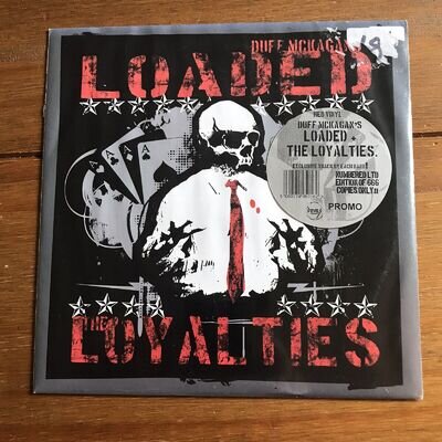 Duff McKagan's Loaded / The Loyalties – Greed / I'm The Blues 7” Red Vinyl