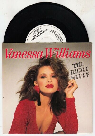 VANESSA WILLIAMS - The Right Stuff - Wing 3 - 8876607 - 1988 45 rpm vinyl single