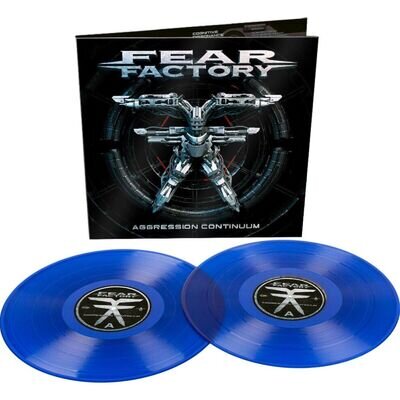 Fear Factory - Aggression Continuum Limited Edition Blue Coloured 12" Vinyl LP