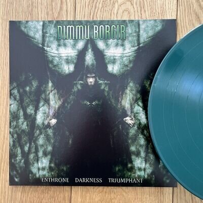 Dimmu Borgir “Enthrone Darkness Triumphant” - Black Metal Vinyl - 2017