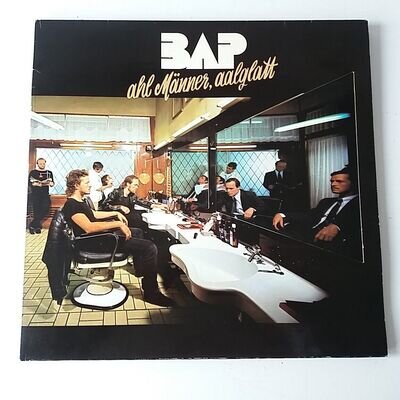 BAP - Ahl Manner Aalglatt - Vinyl LP German 1st Press EX+/EX Die Cut & Booklet