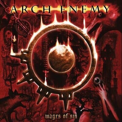 Arch Enemy : Wages of Sin VINYL 12" Album Coloured Vinyl (Limited Edition)