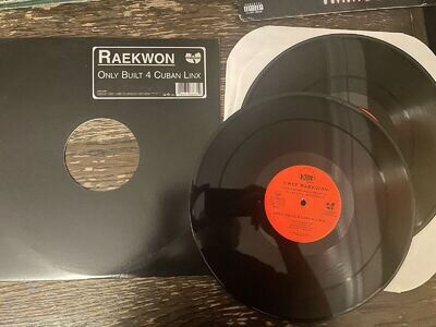 RAEKWON - ONLY BUILT 4 CUBAN LINX 2xLP 2003 REISSUE WU TANG RZA HIP HOP GHOST