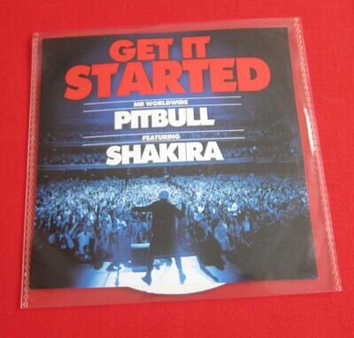 Pitbull Feat. Shakira / Get it started / Ultra rare promo CD single