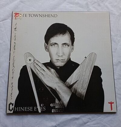 Pete Townsend / All The Best Cowboys Have Chinese Eyes – 12” Promo Album - 1982