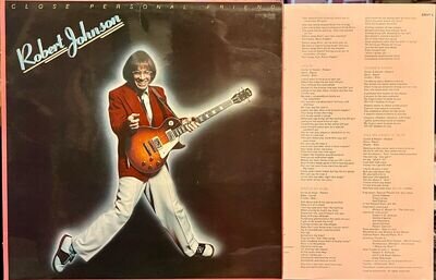 ROBERT JOHNSON - 'Close Personal Friend'. 1978 UK release on Ensign Records.