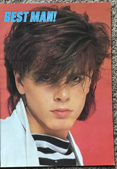 JOHN TAYLOR - 1984 full page UK magazine annual poster DURAN DURAN