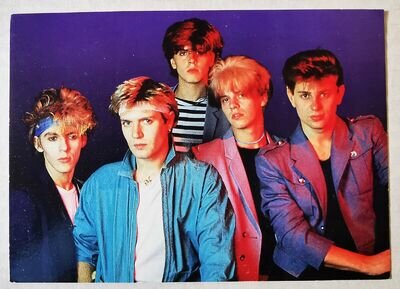 DURAN DURAN POSTCARD Early Band Pic PYRAMID Posters Official UK 1980s PC8112