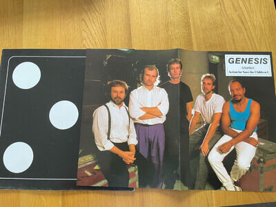 GENESIS PROGRAMME 1987 PLUS RARE POSTER