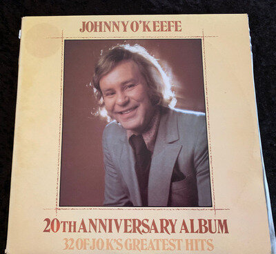 Vinyl LP Johnny O'Keefe 20th Anniversary Album 1972 Festival AU Press. L- 45 138