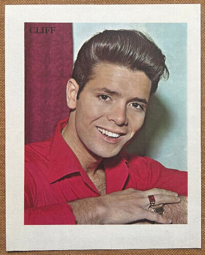 CLIFF RICHARD - 1966 Full page UK magazine annual poster