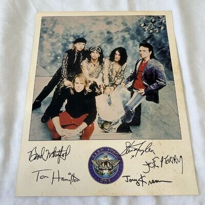 Aerosmith - Aeroforce One - Fan Club Photo / Poster