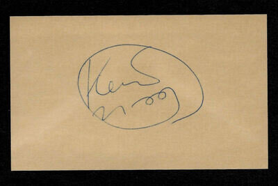 Keith Moon The Who Autograph Reprint On Genuine Original Period 1960s 3x5 Card