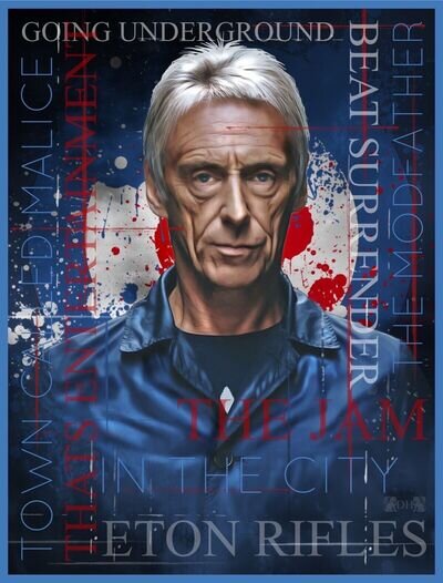 The Jam Paul Weller A3 Print Home Decor Poster Wall Art…