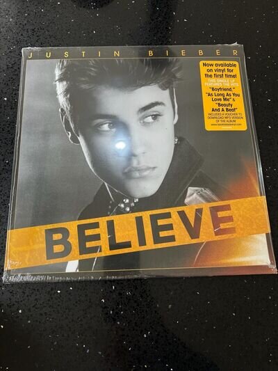 Justin Bieber - Believe LP VINYL - NEW SEALED