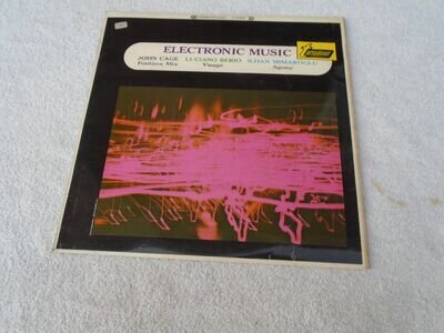 Electronic Music - John Cage, Luciano Berio, Ilhan Mimaroglu - Vinyl Turnabout