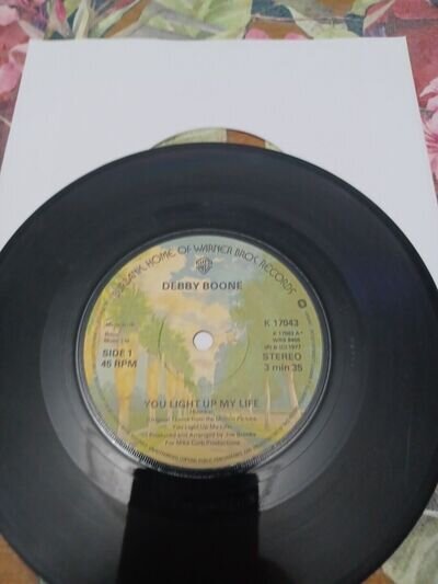 Debby Boone - You Light Up My Life/The Boones - Hasta Manana (7" single) K 17043