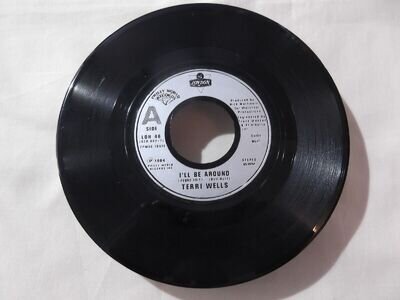 Terri Wells - I'll Be Around 7" Vinyl Single on London LON 48