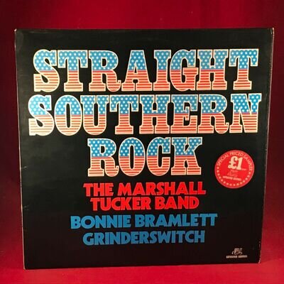 MARSHALL TUCKER BAND Straight Southern Rock 1976 UK vinyl LP Grinderswitch