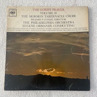 Mormon Tabernacle Choir The Philadelphia Orchestra Ormandy The Lord Prayer Vol.2