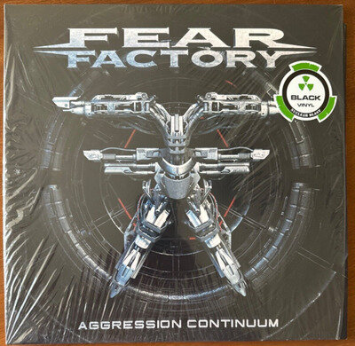 Fear Factory ‎– Aggression Continuum - 2 x Vinyl, 12", 45 RPM, Album, Gatefold