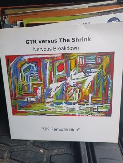 GTR Versus The Shrink - Nervous Breakdown -12" Vinyl -