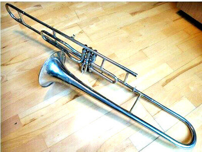 Museum resolution valve trumpet Grubo circa 1940 trumpet trombone restored