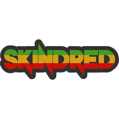 Skindred - Rasta Logo (18x6cm) Embroidered Patch Music Metal Rasta