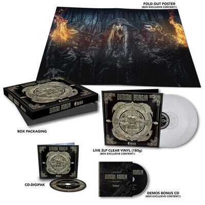 Dimmu Borgir : Eonian CD Limited Box Set 4 discs (2018) ***NEW*** Amazing Value