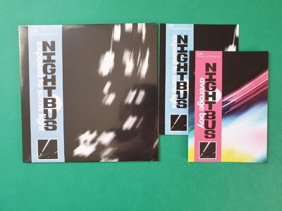 NIGHTBUS - Exposed to Some Light - Ltd 7'' Vinyl (SEALED) + 2 Lyric Postcards