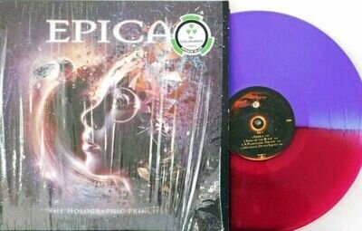 EPICA The Holographic Principle LIMITED 500 COPIES 2016 2LP PINK/PURPLE *SEALED*