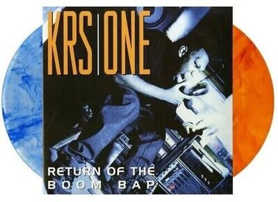 KRS-One & Marley Mar - Return Of The Boom Bap [New Vinyl LP] Blue, Colored Vinyl